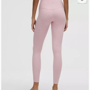 Women's Pink High-Waisted Leggings